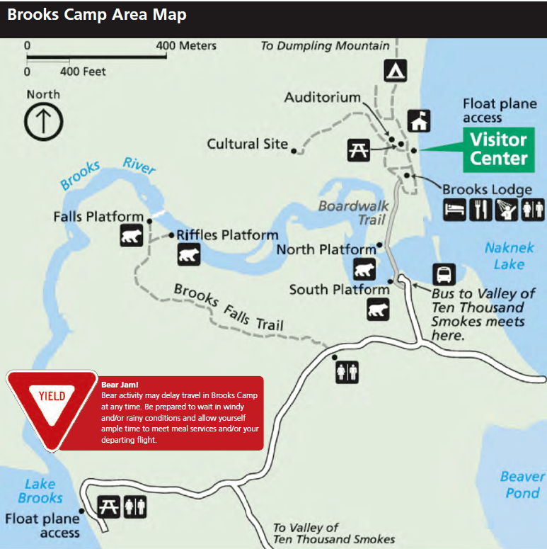 Brook Camp地图